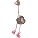 32849 Ostrich with rope XL, 68 cm, grey