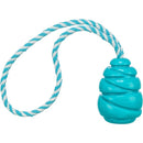 33467 Super Strong jumper with rope, TPR, 35 cm/6.2 cm, petrol