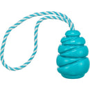 33468 Super Strong jumper with rope, TPR, 36.5 cm/7.9 cm, petrol