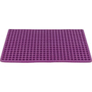 34986 Baking mat, for trainer snacks, 38 x 28 cm, purple