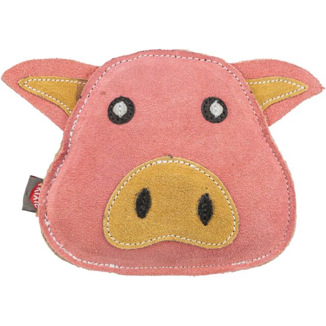 35990 Pig, leather, 19 cm
