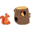 361018 Tree stump, with squirrel, 16 cm, various