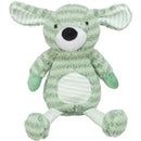 361021 Striped dog, 34 cm, green