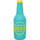 36213 Beer bottle, latex, 12.5 cm, blue