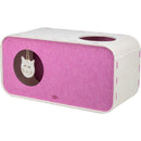 36265 Cave Merle, felt, rectangular, 58 x 29 x 27 cm, sand/berry