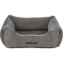 371303 Vital Bed Lennox, Chenille, Square, 120 x 80 cm, grey