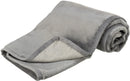 37161 Levy blanket, plush, 140 - 90 cm, grey