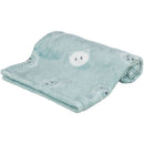 371691 Mimi blanket, soft plush, 70 x 50 cm, sage
