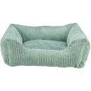 37273 Jonna vital bed, corduroy plush, rectangular, 120 x 80 cm, sage