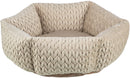 37307 Livia bed, round, diam 50 cm, sand
