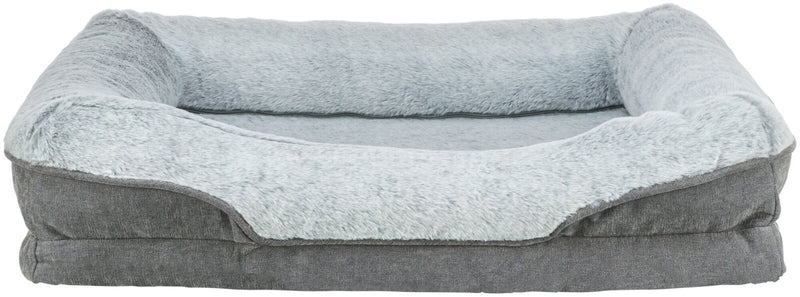 374052 Lino vital bed, square, 110 x 75 cm, grey/light grey