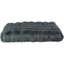 374096 Elli cushion, sqaure, 80 x 60 cm, dark grey