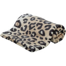 374250 Leo blanket, soft plush, 100 x 70 cm, cream
