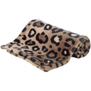 374253 Leo blanket, soft plush, 150 x 100 cm, brown
