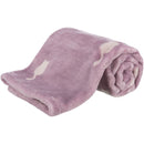 37483 Lilly blanket, plush, 70 x 50 cm, berry