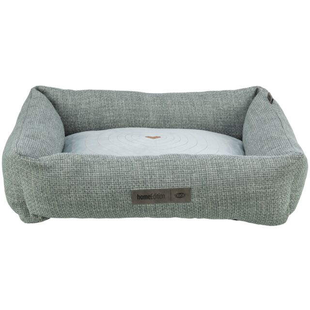 375490 Viviana bed, square, 120 x 75 cm, blue-grey