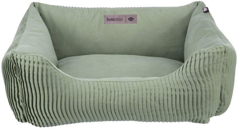 37690 Marley bed, square, 60 x 50 cm, sage