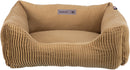 37693 Marley bed, square, 60 x 50 cm, ochre