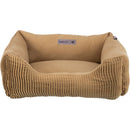 37698 Marley bed, square, 120 x 80 cm, ochre