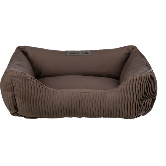 376996 Marley bed, square, 80 x 60 cm, dark brown