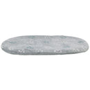 377105 Jimmy cushion soft, oval, 77 x 50 cm, light grey