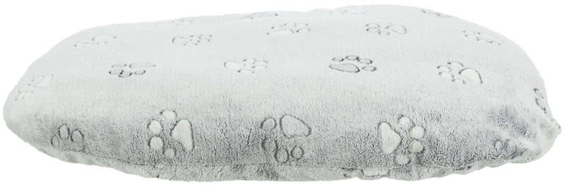 37854 Nando cushion, oval, 90 x65 cm, light grey