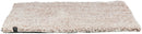 384002 Calida lying mat with heat-reflecting inlay, 100 x 65 cm, white-brown