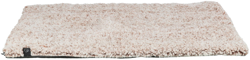 384002 Calida lying mat with heat-reflecting inlay, 100 x 65 cm, white-brown