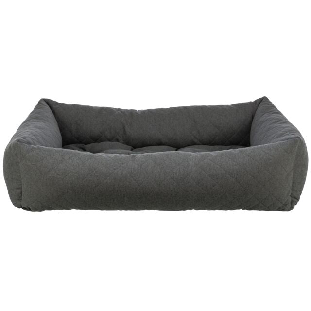 384102 Caliente bed, square, 100 x 70 cm, dark grey