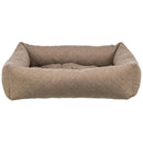 384105 Caliente bed, square, 60 x 50 cm, brown