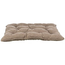 384118 Caliente cushion, square, 115 x 72 cm, brown