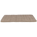 384127 Caliente lying mat, square, 100 x 70 cm, brown