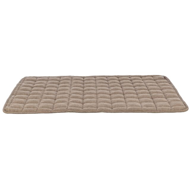 384127 Caliente lying mat, square, 100 x 70 cm, brown