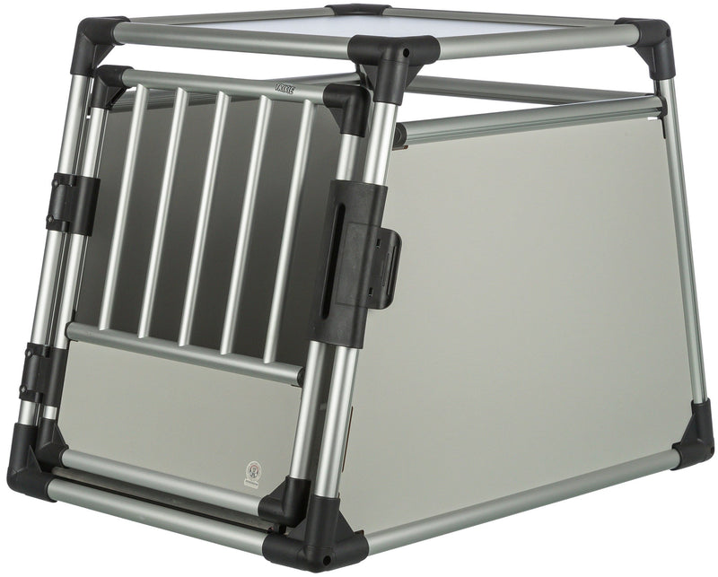 39344 Transportbox, aluminium, L-XL: 94 x 75 x 88 cm, silver/light grey