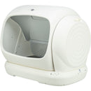 40042 Self-Cleaning cat litter tray XL, plastic, 63 x 51 cm, white