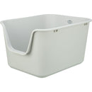 40257 Pavo cat toilet, high rim, 44 x 32 x 55 cm, grey