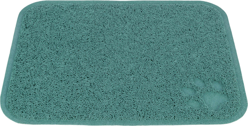 40367 Cat litter tray mat, PVC, 37 x 45 cm, sage