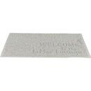 40377 Cat litter tray mat, PVC, 40 x 60 cm, light grey