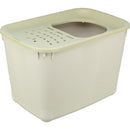 40590 Litter tray Hop-In, 38 x 39 x 58 cm, grey/green