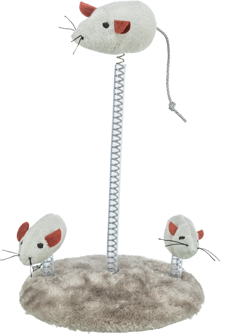 4070 Mouse family on a spring, diam. 15 x 22 cm