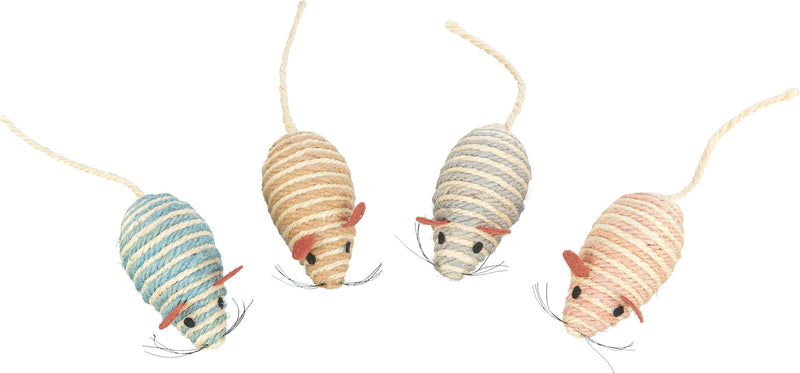 4074 Sisal mouse, 10 cm