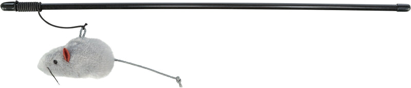 4105 Playing rod with plush mouse, 50 cm