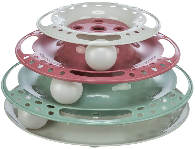 41345 Cat circle tower, plastic, diam. 25 cm x 13 cm