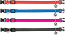 4154 Cat collar, elastic, nylon