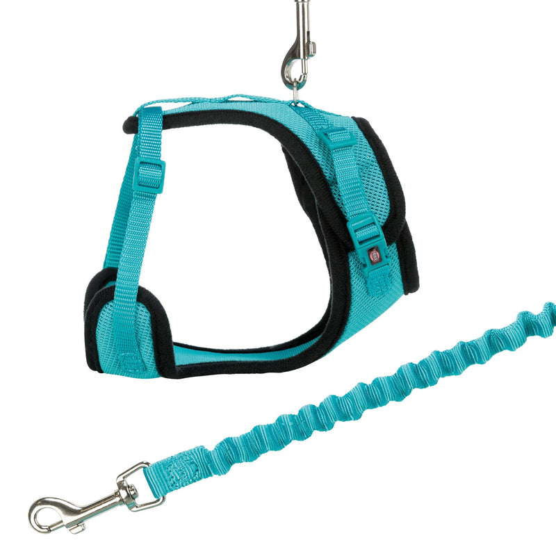 41890 Y-harness, mesh, cat, with elastic leash, 39Â½-Âª-60 cm/10 mm, 1.00 m