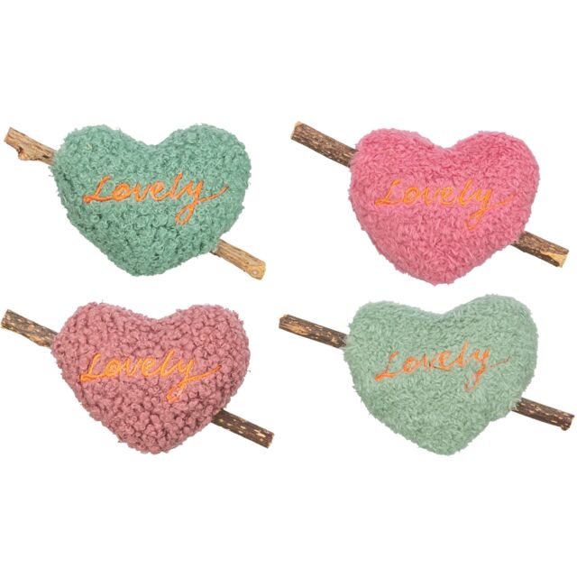 42447 Matatabi heart, plush, 12 cm, various