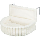 43146 Radiator cuddly bag Lonni, soft plush, 45 x 13 x 33 cm, white