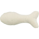 45539 Fish, cord, catnip, 25 cm, beige