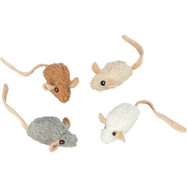 45556 Mouse, plush, 18 cm, various