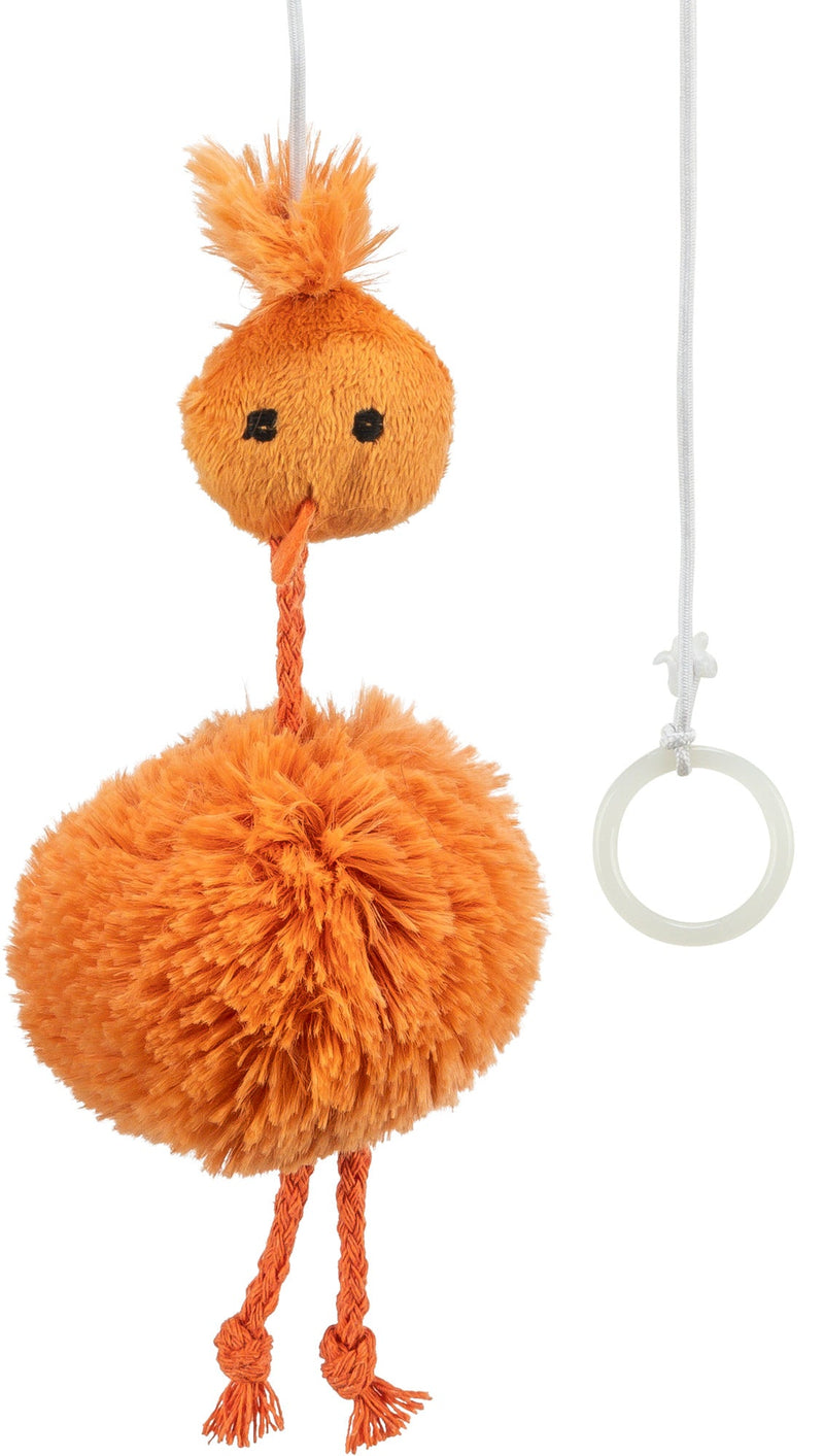 45561 Chicken on an elastic band, plush, 20 cm